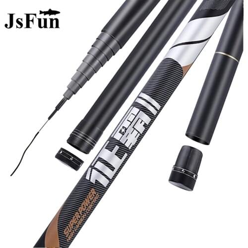 Ultra Long Hard 8 9 10 11 12 13 Meters Stream Hand Pole Carbon Fiber Casting Telescopic Fishing Rods Carp Fish Tackle L176