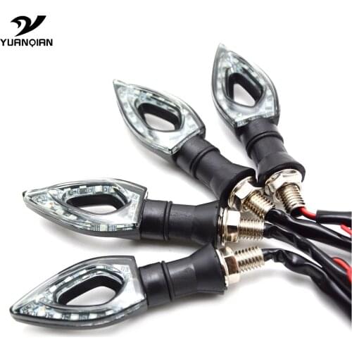 Universal Motorcycle Accessories ABS plastic LED Turn Signal For Yamaha Fazer 600 FZ6S FZ6N FJ-09 FJR 1300/ES TDM 900dropship