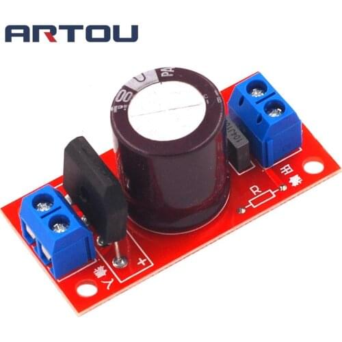 Rectifier Filter Power Board 3A 8A Rectifier with Red LED Indicator AC Single Power to DC Single Source Board