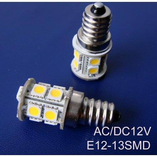 High quality 5050 AC/DC12V E12 led light,led e12 bulbs 12V E12 led lamps free shipping 50pcs/lot