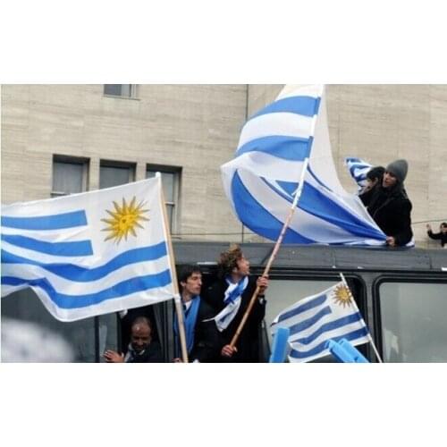 150x90cm 100% Polyester Uruguay Flag