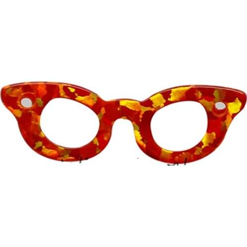 50pcs/lot 6X18mm fashion unique Hollow Glass Opal Synthetic Hollow Fire Opal for DIY Jewelry Necklace Lab created opal beads