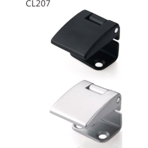 CL207 reliable quality zinc alloy cubicle and machinery door black powder coated electrical cabinet butt hinge
