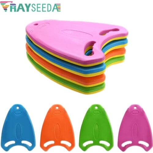 Rayseeda A Shaped Children Swimming Kickboard Thicken EVA Floating Board With Handles For Kids Beginner Swimming Practice Safety