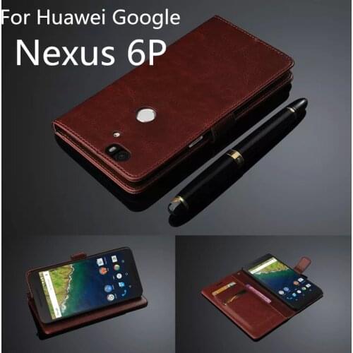 Fundas Nexus 6P card holder cover case for Huawei Google Nexus 6P leather phone case ultra thin wallet flip cover Free shipping