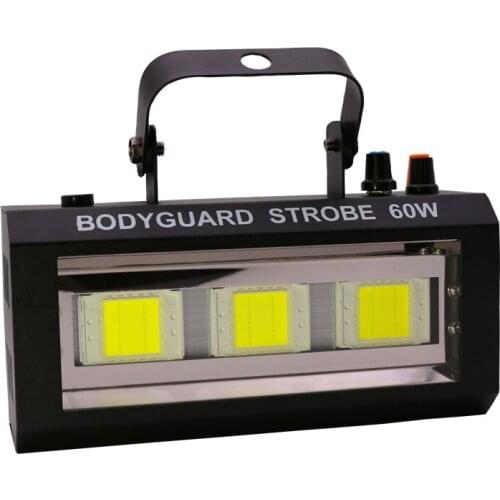 Hot sale LED full color 60W strobe light stage wedding performance equipment KTV dyeing flash lights laser bar