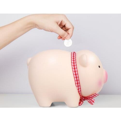 Money Bank Cartoon Animal Children Coin Storage Bank Lovely Cartoon Piggy Shape Money Saving Box Home Decoration For Kids Gift