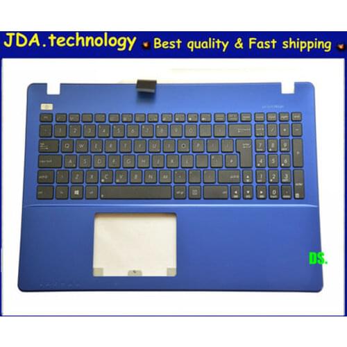 MEIARROW New/Orig Palmrest top case for Asus X550 K550V X550C X552E A550L Y581C F550J R510J Upper Cover UK keyboard,Blue