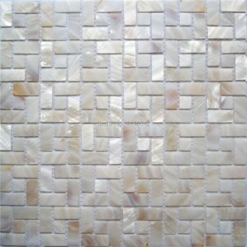 Natural mother of pearl mosaic tile for home decoration backsplash and bathroom wall tile 1 square meter/lot AL104