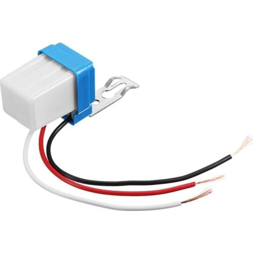 Photo Controls Sensor Switch Automatic Auto On Off Street Light Switch AC DC12V Photo Control Photoswitch 50-60Hz
