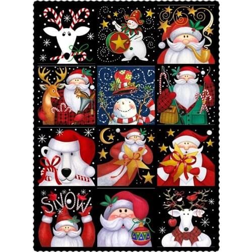 Christmas Card Gift Full Square/Round Drill 5D DIY Diamond Painting 3D Embroidery Cross Stitch Mosaic Home Decor