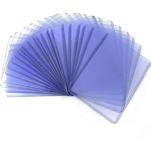 Card Clear Protective Sports Card 3X4" Cards Outer Protector Game Cards Protector Card Sleeves Card Holder Top Loader