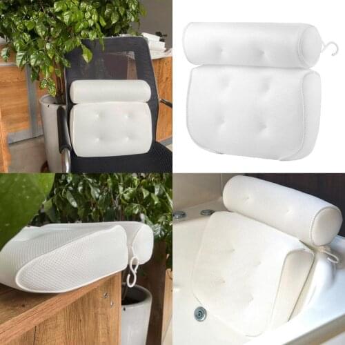 Luxurious Bath Pillow for Women & Men Ergonomic Bathtub Cushion Neck Support for Spa Bath Relaxing