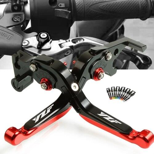 Motorcycle lever CNC Brake Clutch Levers Adjustable Folding Extendable For yamaha YZF R6 R1 R3 R6 R15 R25 YZF-R6 YZFR6 motobike