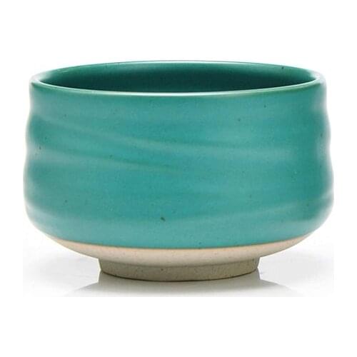Traditional Emerald Green Matcha Bowl Ceramic Chawan Kiln Glazed Whisk Holder Bamboo Chasen Skinny Scoop Chashaku Tools