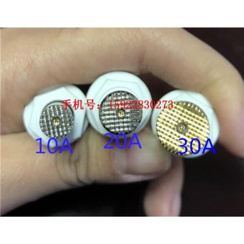 Huacheng Charging Four-wire Fixture Sub-container Detection Terminal 18650 Lithium Battery Probe Square Cylindrical Aluminum