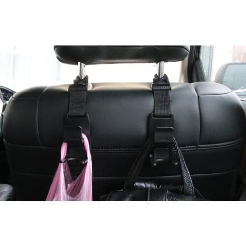 2pcs Black SUV Car Seat Hook Purse ing er Holder Clip Accessories