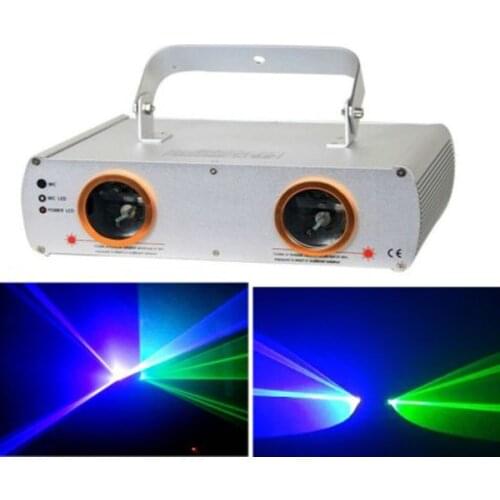 Aobolighting High Quality christmas laser lights 7CH laser light show projector indoor Blue 450nm Green 532nm color beam effect