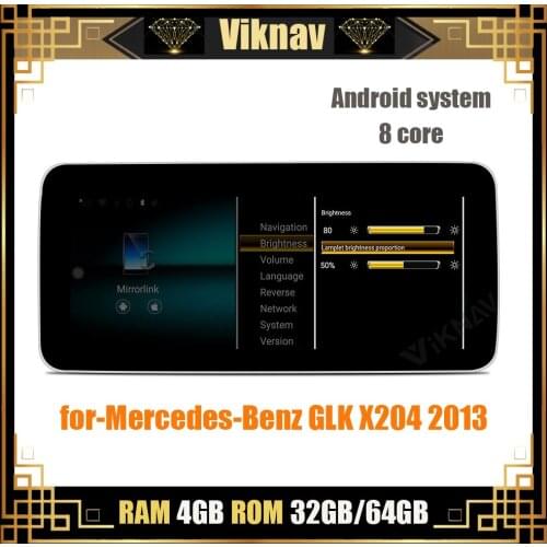 Car GPS Navigation for-Mercedes-Benz GLK X204 2013 Auto multimedia Player Radio stereo GPS Head unit tape recorder
