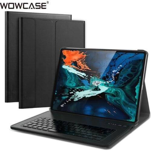 WOWCASE for iPad Pro 12.9 Keyboard 2018 3rd Gen Case Magnetically Detachable Wireless Keyboard for iPad Pro 12.9, Note 2017/2015