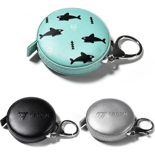 150cm/60 Inch Fitness Accurate Fitness Caliper Body Waist Chest Legs Measuring Tape Retractable Ruler Measure With Shreath Ruler