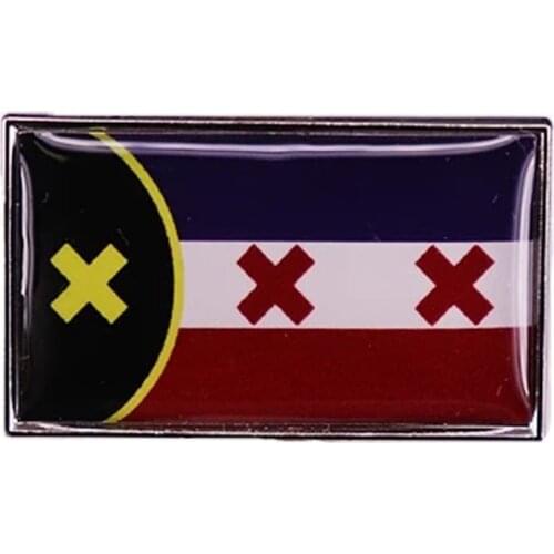Lmanberg Dream Enamel Pins Smp Flag Lapel Badge Brooch