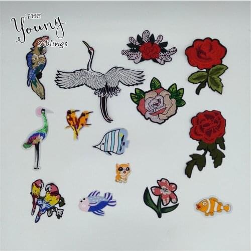 Fashion style Cartoon Patch Hot melt adhesive Applique Embroidery DIY Badges Clothing Accessories Supplies 1pcs sell C5814