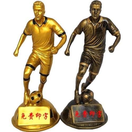 THE NEW 2017 FOOTBALL CUP WINNERS' MEDAL TROPHY CUP FOOTBALL GAME FANS OF RESIN PRODUCTS