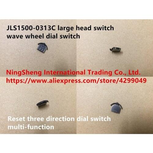 Original new 100% JLS1500-0313C large head switch wave wheel dial switch reset three direction dial switch multi-function