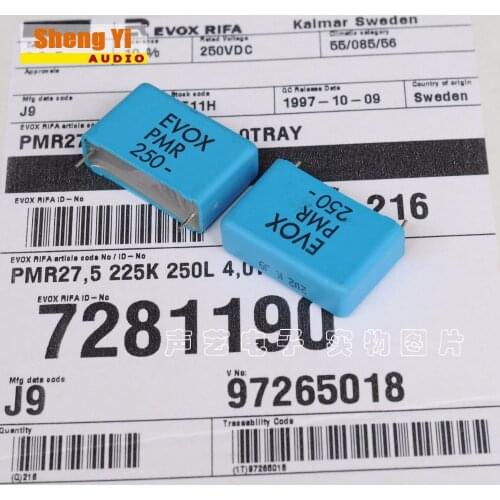 Original new 100% non polar film capacitance pmr series 2.2UF 250V 225K 2.2UF250V 250V2.2UF (Inductor)