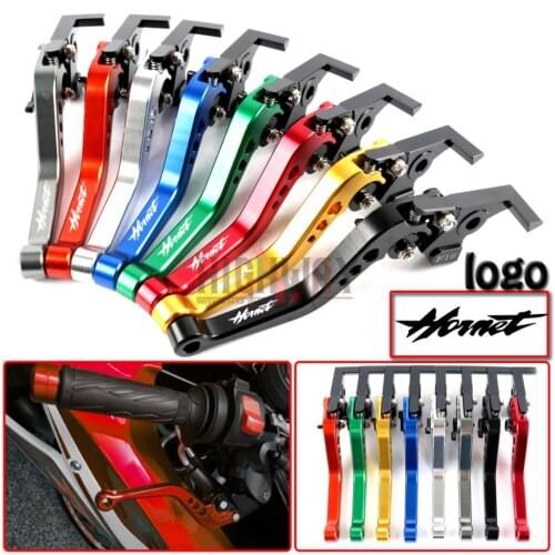 Brake Handle Bar Lever CNC Aluminum Short Adjustable Brake Clutch levers For Honda CB599 / CB600 CB 600 HORNET 1998-2006