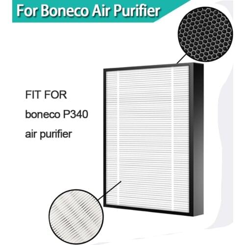 Air purifier filter replacement HEPA + Activated Carbon Composite Filter For Boneco p340 air purifier parts