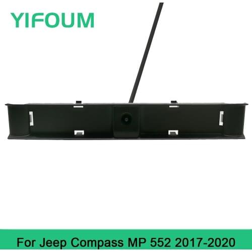 YIFOUM HD CCD Car Front View Parking Night Vision Positive Waterproof Logo Camera For Jeep Compass MP 552 2017 2018 2019 2020