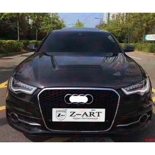 2012-2018 Z-ART carbon fiber engine bonnet for A7 S7 RS7 carbon fiber engine lid for S7 carbon fiber engine hood engine cap