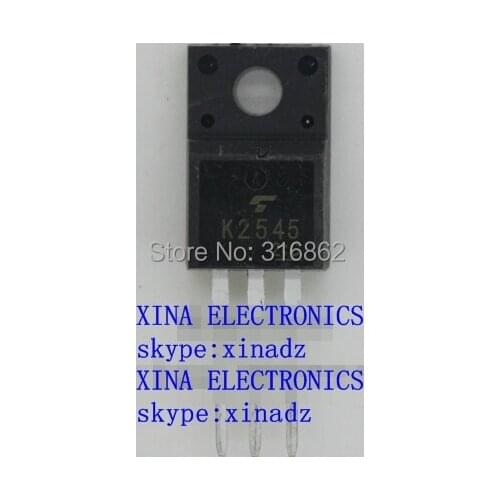 2SK2545 K2545 6A 600V TO-220F ROHS ORIGINAL 10PCS/lot Free Shipping Electronics composition kit