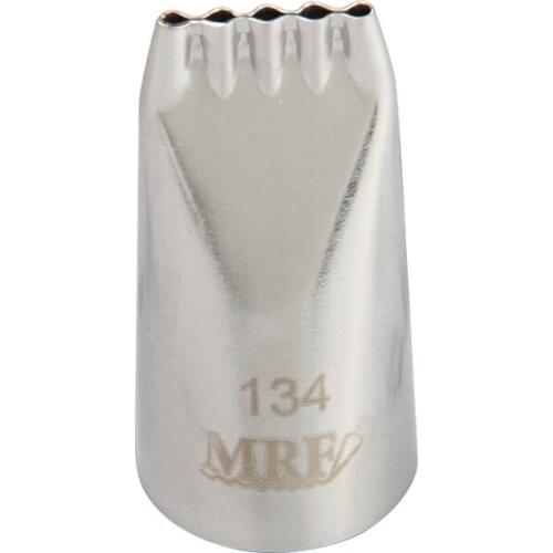 Free Shipping Stainless Steel 18/8 Multi-Open Piping Nozzle Cakes Cupcakes Decorating Tips#134