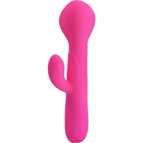 Adaner Big Inflatable Dildo Vibrator G spot Rabbit Vibrator Rechargeable Waterproof Silicone Clitoris Stimulator Sex Product