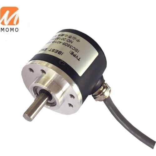 ISC3806 dc 5V 12V 24V 100 600 1000 2000 2500 ppr Pulse 5mm 6mm Solid Shaft Incremental Optical Rotary Encoder