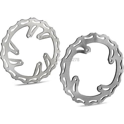 Motorcycle Front & Rear Brake Disc Rotor Kit For Honda CRF250R 450R 2004-2014 CRF250X CRF450X 2002-2015