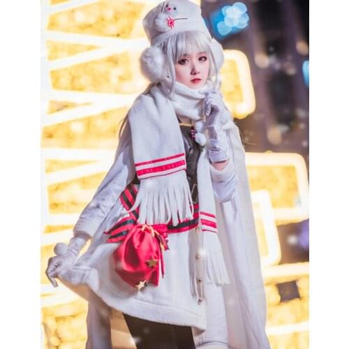Game Azur Lane Cosplay Costumes Winter Clothing Corporate Christmas New Year Festival Dress Role Play Uniform Costumes For Women