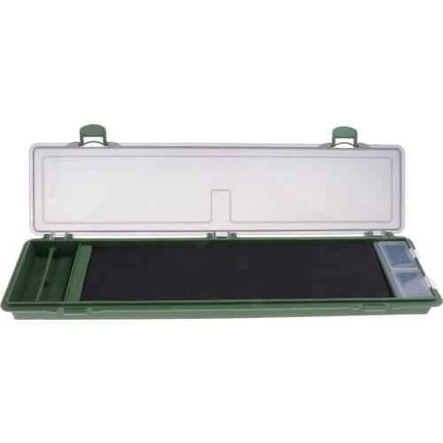 Carp Fishing Rig Box Stiff Hair Rig Board with Pins Wallet for Fishing Line, Hair Rigs