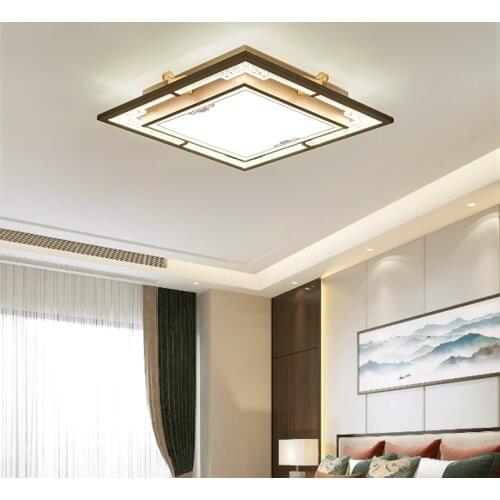 New Chinese Style Lamp inthe Bedroom Light Ultra-Thin Ceiling Lamp Minimalist Lobby Light Atmospheric Chinese Style Balcony Lamp