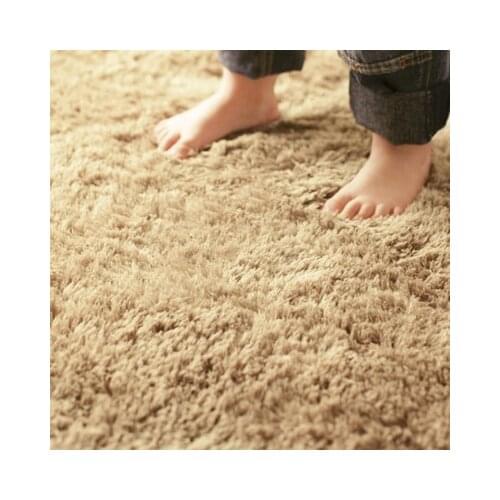 New 4.5cm thick home textile rectangle foam rug non slip shower bedroom mat roor floor carpet silk livingroom large size