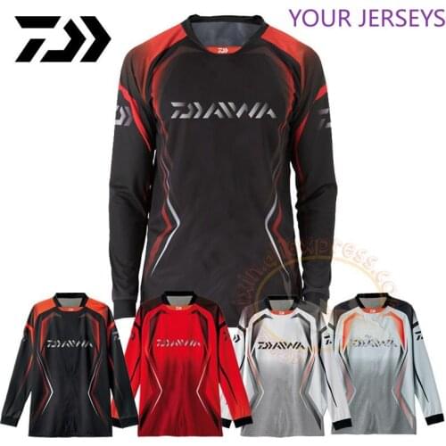 NEW Outdoor Jersey Quick Dry Fishing Cycling Hiking Large Size Clothing Long Sleeve Anti-UV Autumn Shirt Pesca DAIWA Pesca Dawa