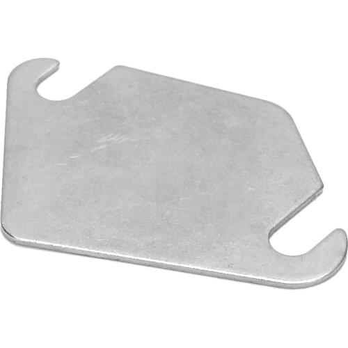 Stainless Steel EGR Blanking Block Plate Gasket Fit For Ford Fiesta 1.4 1.6 EGR Gasket Without Holes(Without Hole )