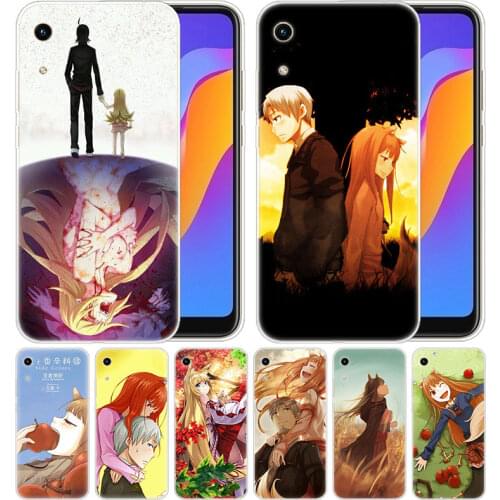 Luxury Silicone Case Anime Spice and Wolf for Huawei Honor 9X 8A 7A 20 Pro 7X 8X 7S 8S 8 9 10 Lite View 20 20i 10i Play Fashion