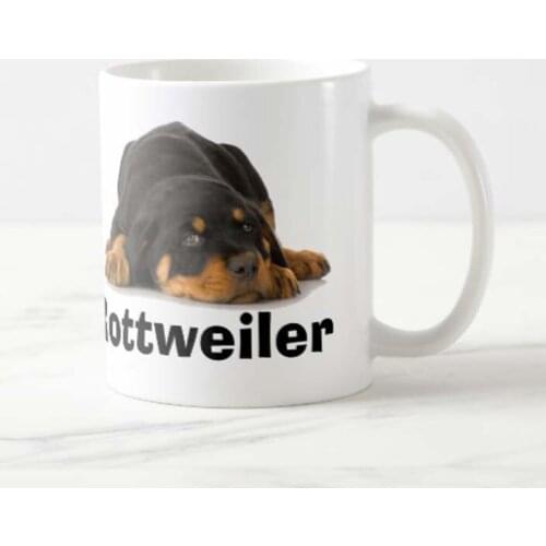 Funny Rottweiler Mug Coffee Mug 11 oz Ceramic Tea Gift Mug Cup