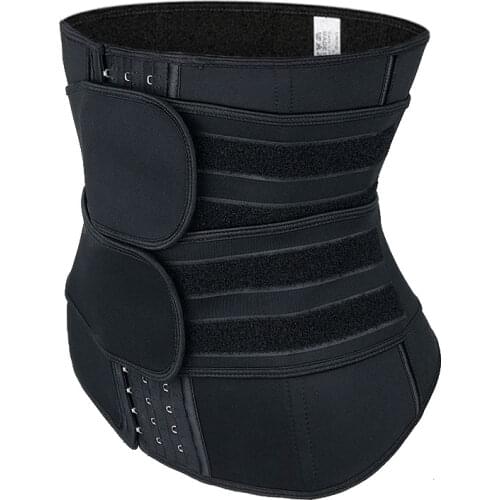 Women Hot Sweat Neoprene Waist Trainer Corset Trimmer Belt Body Shaper Slimming Cincher Weight Loss Hourglass Shaper Girdle