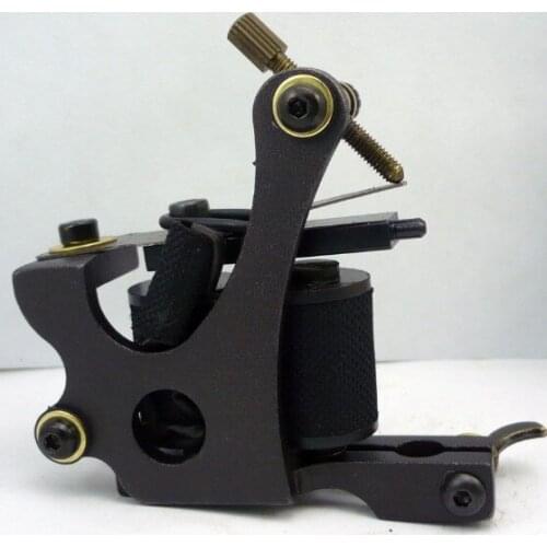 5Pcs/lot High Quality Coil Tattoo Machine Guns For Liner Shader 8 Warps Low-carbon Steel Handmade Tattoo Machine CTM-6422