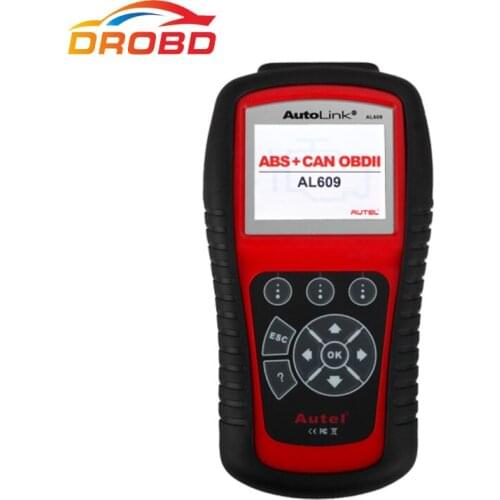 Original Autel Autolink AL609 OBDII/EOBD OBD 2 Code Reader OBD2 Diagnostic Scan Tool Scanner Automotive Scanners ABS+CAN OBDII